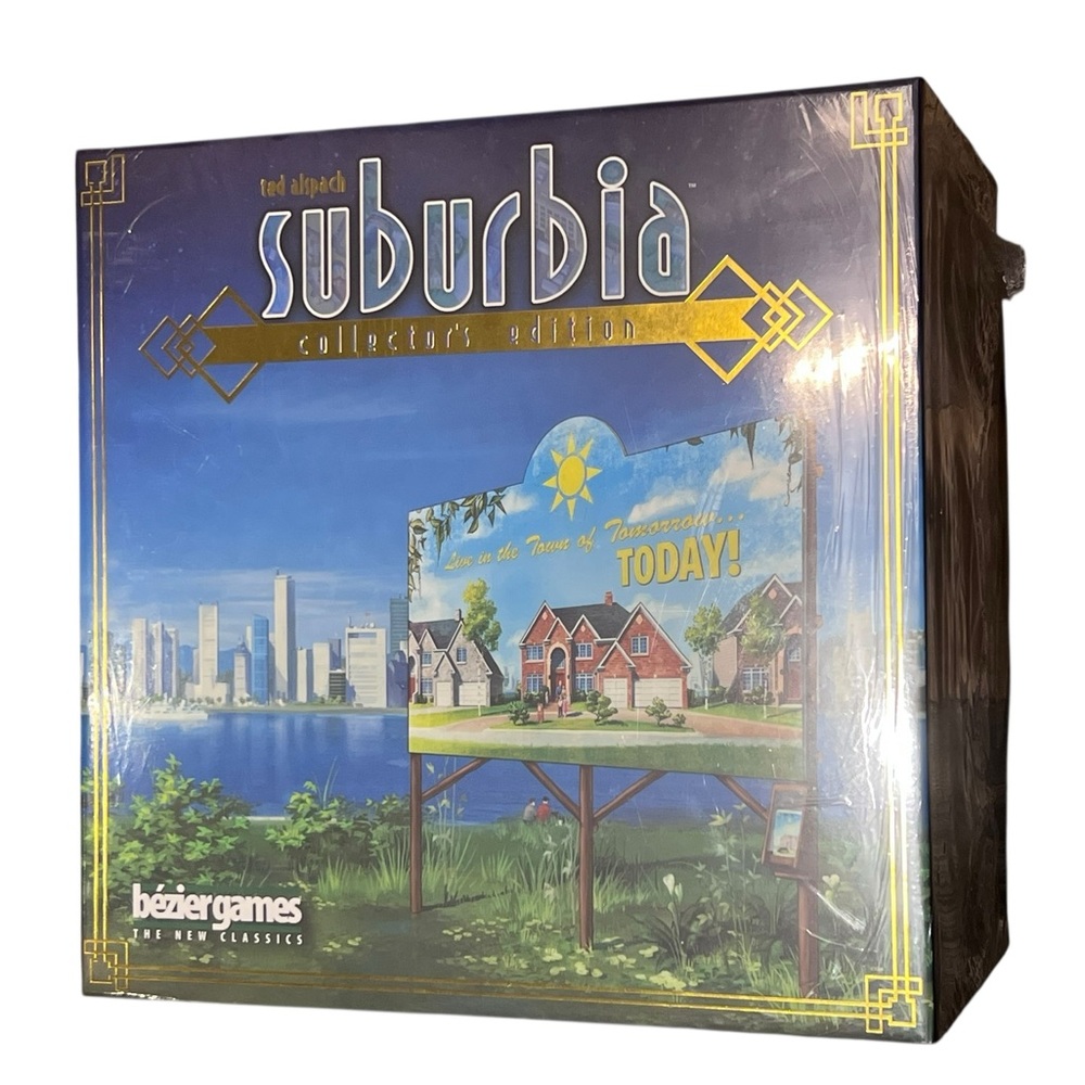 Suburbia Collector's Edition Board Game - Blue and Gold